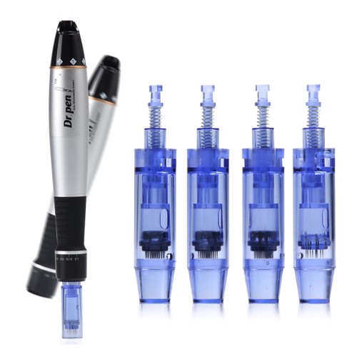 A1-W A1-C electric microneedling dermapen with cartridge