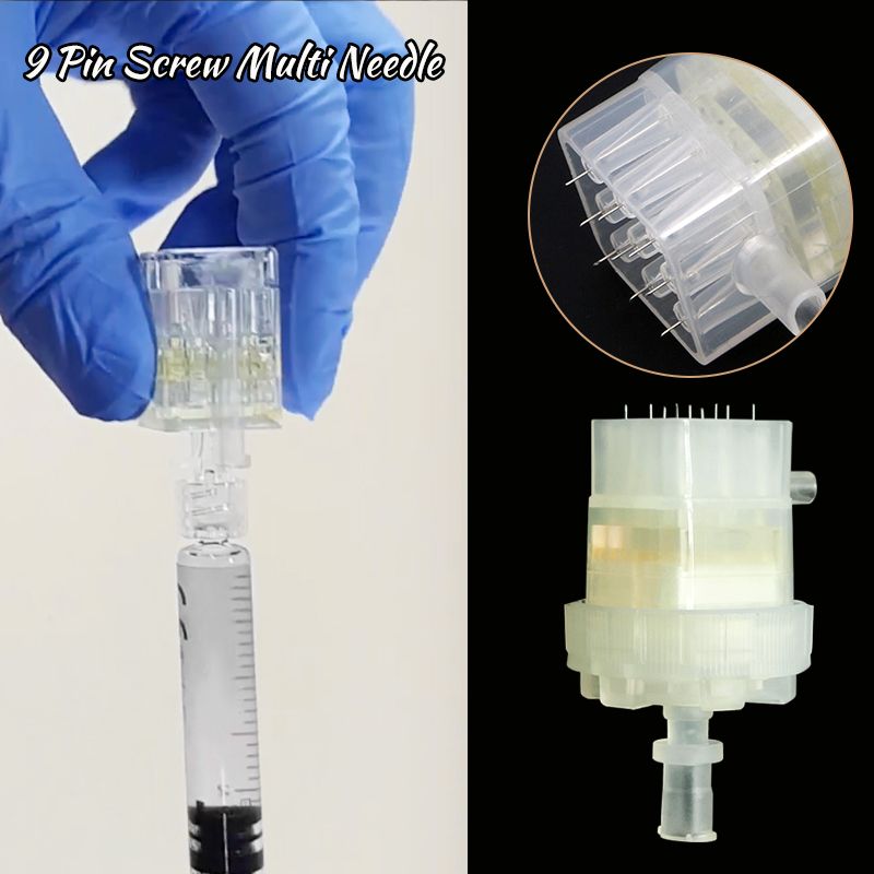 0-2 mm Adjusting length 9pin multi needle for syringe