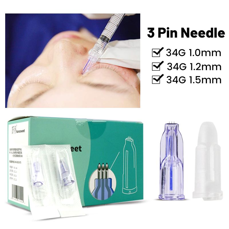 wholesale mesotherapy injection crystal 3 pin multi needle