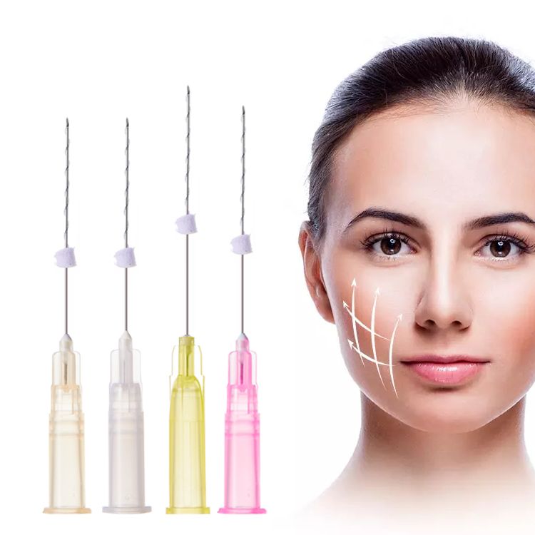 best selling v line facial tightening mono screw plla thread lifting