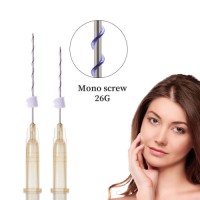 Disposable mono screw 26G 27G pdo face lifting thread