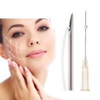 medical face lifting smooth 26g 27g 29g 30g sharp needle pcl mono thread