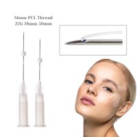 medical face lifting smooth 26g 27g 29g 30g sharp needle pcl mono thread