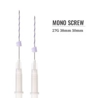 Disposable mono screw 26G 27G pdo face lifting thread