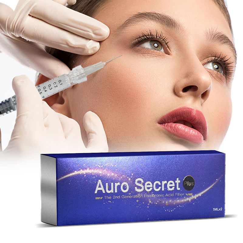 New Auro secret plus 1ml lip face filler hyaluronic acid injection