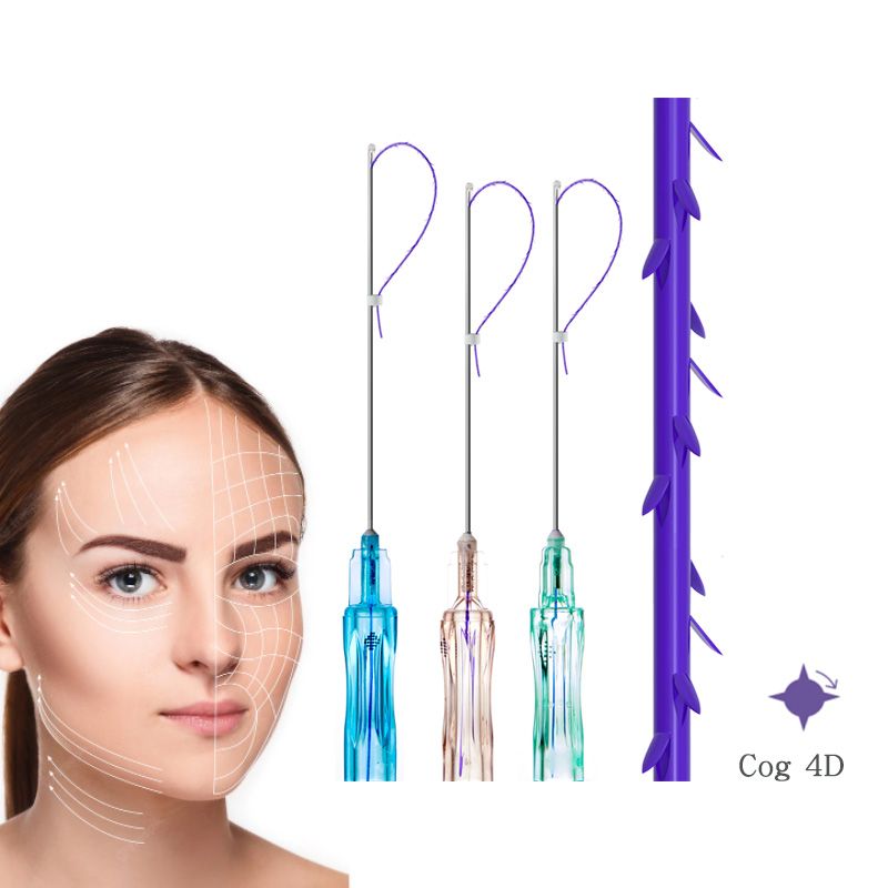 Wholesale face lifting mono cog 3D 4D 6D multi pdo thread