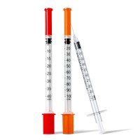 1ml sterile disposable individual packaging insulin syringe