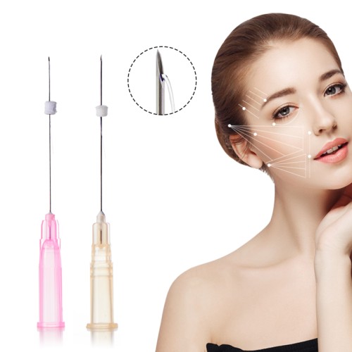 absorbable skin firming face lifting sharp needle mono plla threads