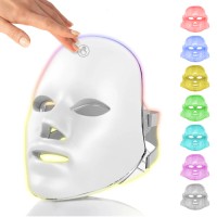 new products home use 7 colour led light therapy face mask