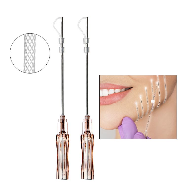 hot sale face skin lifting long lasting effect plla mesh thread