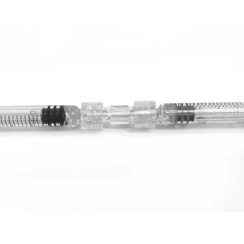 disposable universal female luer lock syringe connector